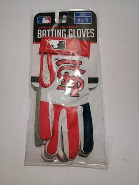 St. Louis Cardinals Youth Batting Glove - Red, White, Size XS/S